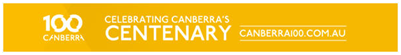Canberra 100 Logo